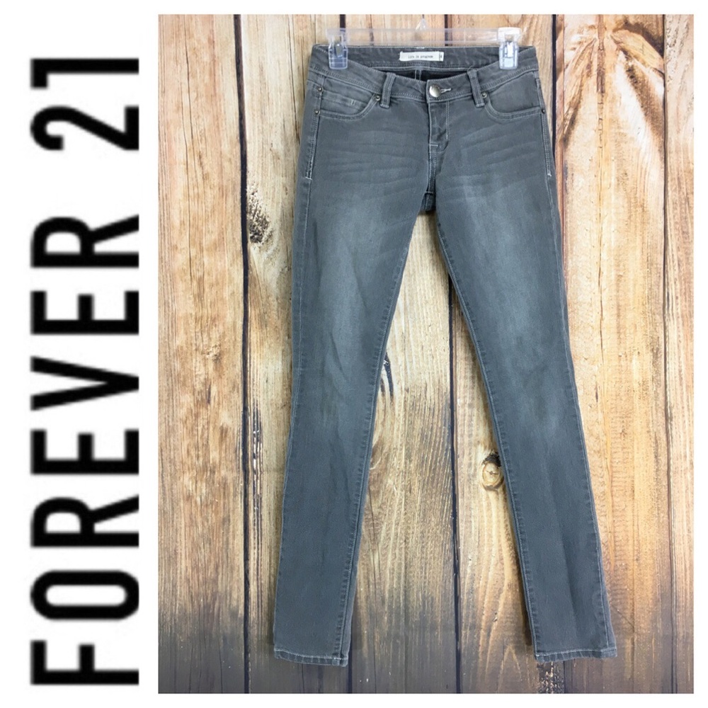 💸Life in Progress gray skinny jean